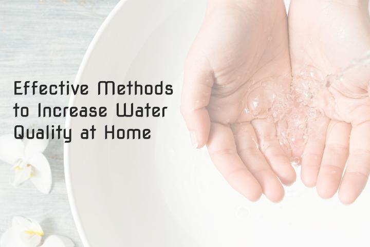 methods to increase water quality